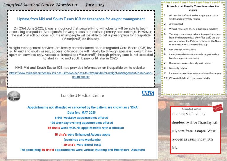 Newsletter July 2025