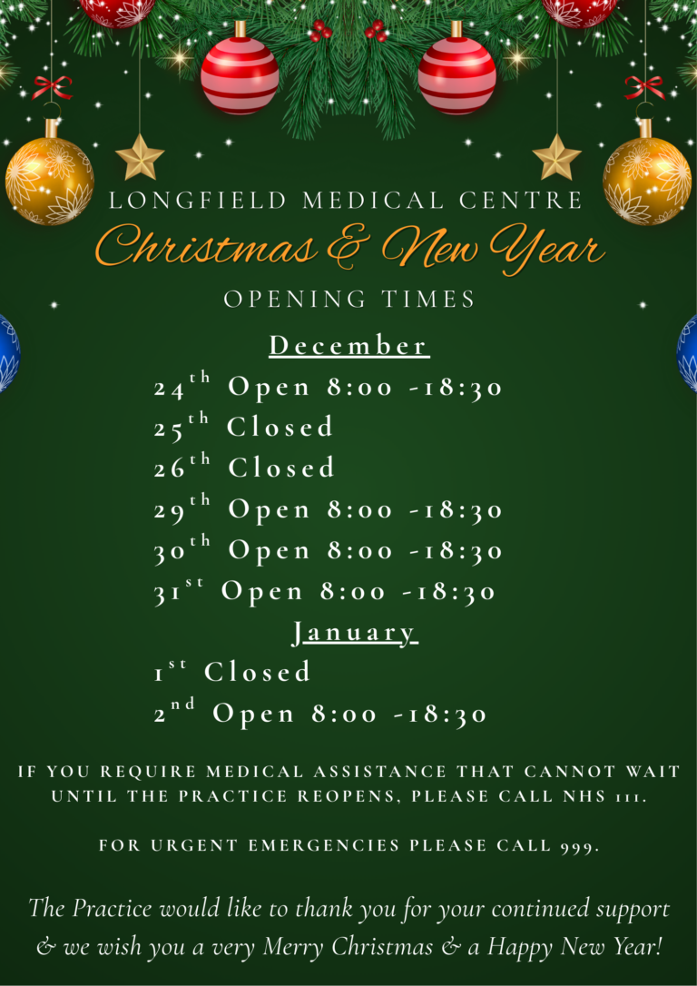christmas opening times 2025